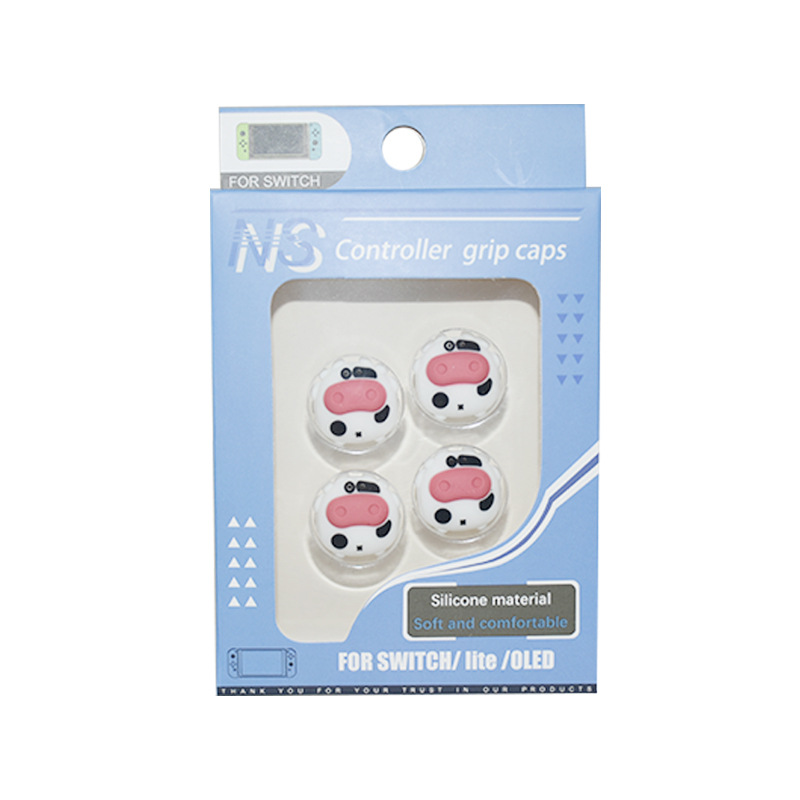 Picture of Switch Rocker Cap Nintendo Silicone Cow Rocker Cover Ns Lite Protective Cover Handle Rocker Protective Cap