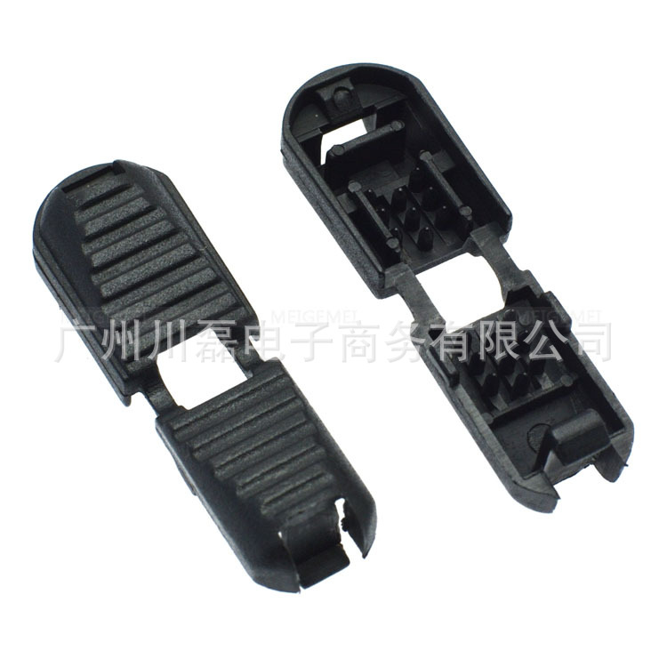 Factory luggage bag pull tail clip rubber tail clip rope buckle plastic tail clip plastic buckle rope tail clip rope head buckle