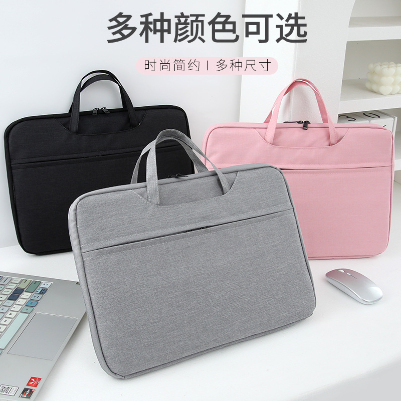 Picture of Source Factory Laptop Bag 14inch 15inch Computer Bag Portable Laptop Bag Lightweight Business Briefcase