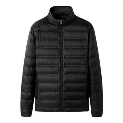 Picture of Fat man light down cotton-padded jacket men's light thin plus fat plus size 200kg fat man down cotton-padded jacket tide