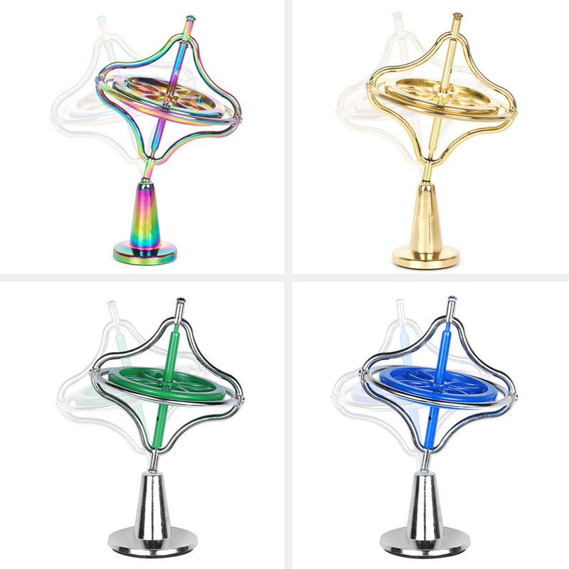 Picture of Mechanical gyroscope metal anti-gravity fingertip gyroscope wholesale cross-border foreign trade metal gyroscope
