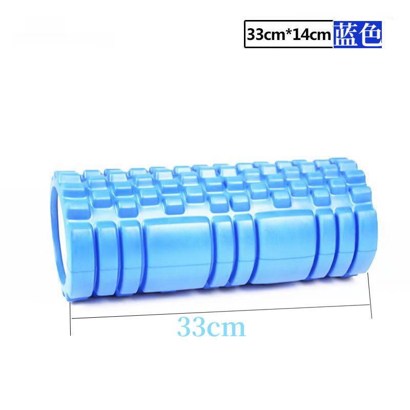 Picture of Foam shaft muscle relaxation massage stick beginner wolf tooth stick foam roller yoga supplies hollow yoga column
