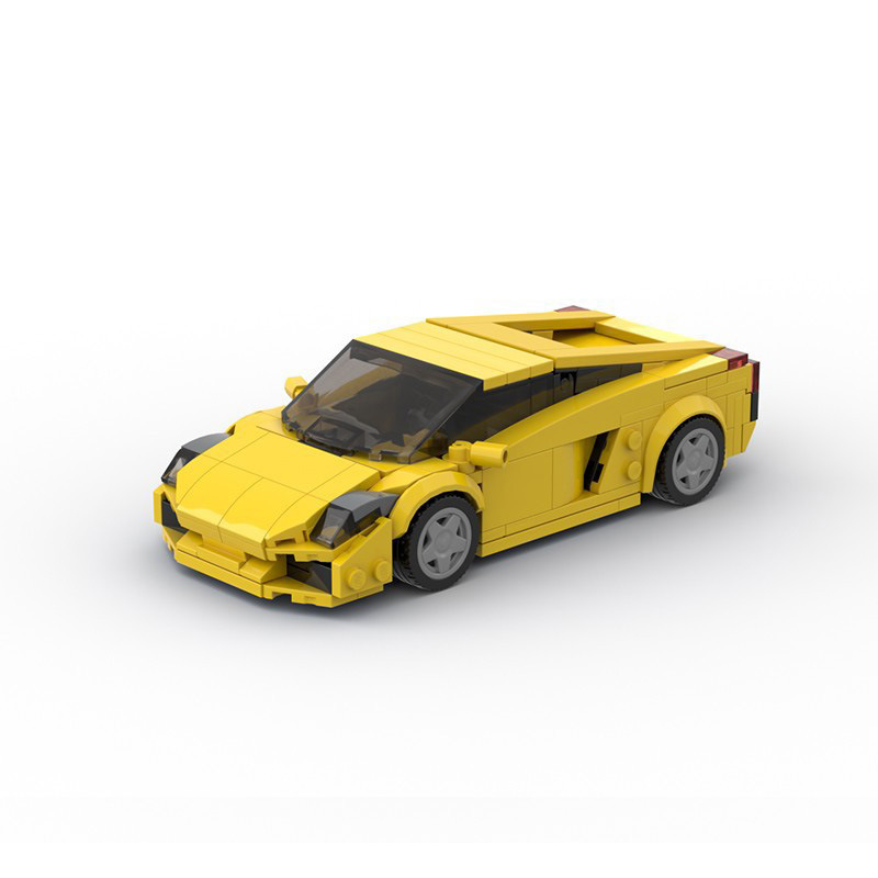 Picture of MOC blocks compatible with Lego Grab Lambert several mud Gallardo Gallardo sports car model speed8 racing car