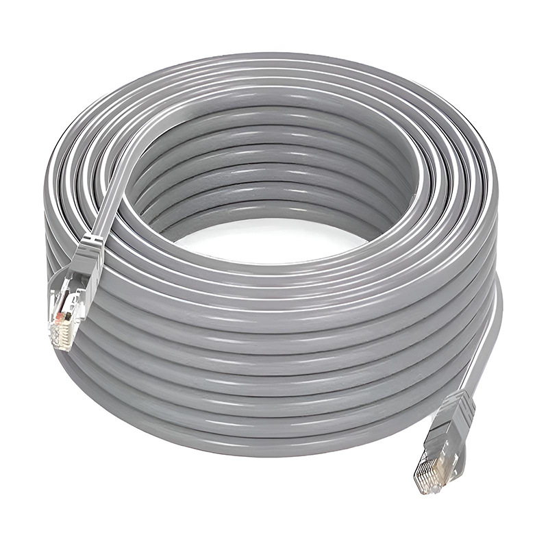 Picture of Category 6 Network Cable Gigabit Twisted Pair CAT6 Computer Broadband Router Monitoring Super Category 6 1 m Finished Network Jumper