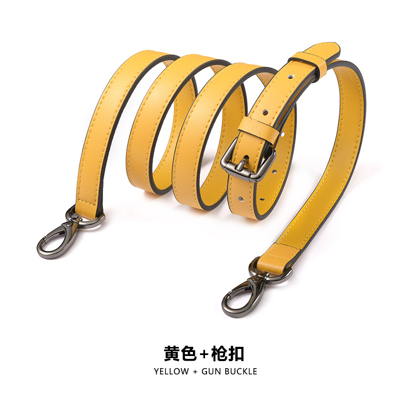 Picture of Ma Huangshi Mhs-A-1 Plain Leather Bag Strap Adjustable Spaghetti Strap Bag Replacement Strap Single Shoulder Crossbody for Women