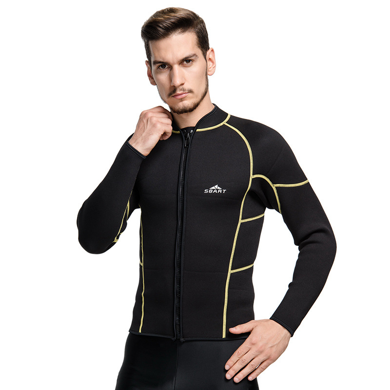 Picture of Shark Bart Men's 3mm One-Piece Wetsuit Thickeneded Warm Surfing Suit Jellyfish Suit Snorkeling Suit Clearance Special Price