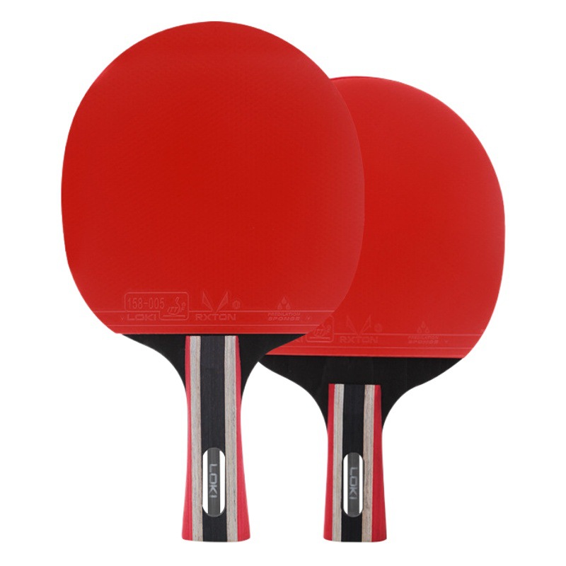 LOKI Raytheon Ruilong Series 3 Star Table Tennis Bats Sticky Anti-Glue Finished Bats Single Bats Samsung Straight Bats