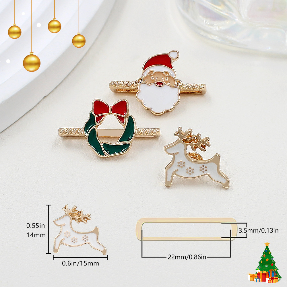 Picture of For Apple Watch Strap Decorative Ring Apple Watch Universal Silicone Strap Christmas Oil Drop Decoration