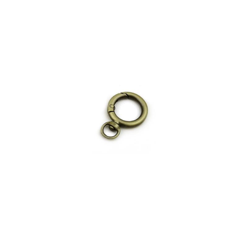 Picture of Spot wholesale 8-shaped universal tail spring buckle bag hardware accessories pendant key opening ring connection buckle