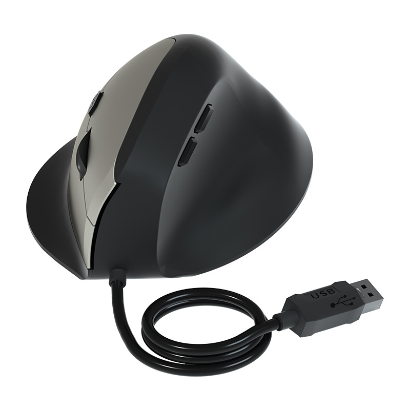 Picture of Cross-border in stock wireless vertical mouse Ergonomic vertical silent TYPEC port charging vertical mouse