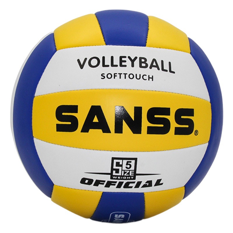 Sanying Wholesale No.5 Volleyball Thickened Soft Volleyball High School Entrance Examination Training Standard Hard Row Playing Youth Training Hard Row