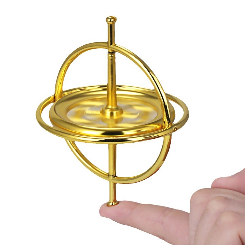 Picture of Mechanical gyroscope metal anti-gravity fingertip gyroscope wholesale cross-border foreign trade metal gyroscope