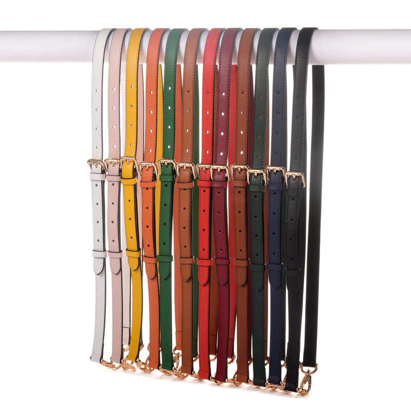 Picture of Ma Huangshi Mhs-A-1 Plain Leather Bag Strap Adjustable Spaghetti Strap Bag Replacement Strap Single Shoulder Crossbody for Women