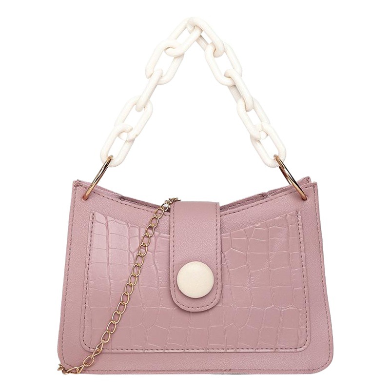 Dropshipping 2025 Trendy Fashion Versatile Crocodile Pattern Armpit Bag Handbag Literary Shoulder Crossbody Women's Bag Trendy