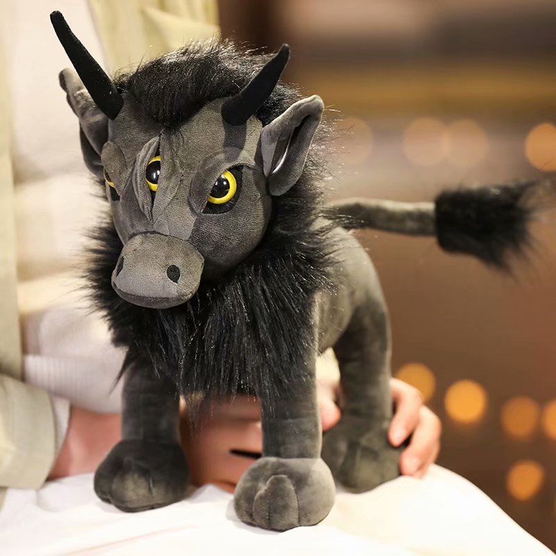 Picture of Dark plush toy doll fantasy lightning doll cartoon anime peripheral cool pentagram elephant rabbit