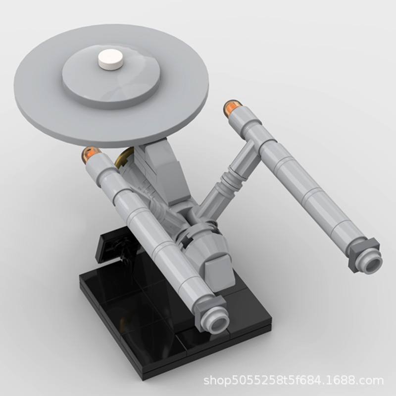 Picture of MOC Building Blocks Compatible with Lego Starship Enterprise NCC-1701 Patchwork Building Blocks Space Toy