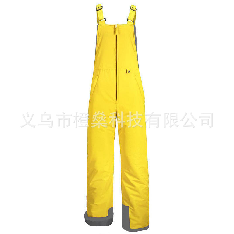 Picture of Popular Outdoor Ski Overalls for Men and Women, Waterproof and Windproof Assault Pants with Cotton and Wear-Resistant Winter Snow Pants
