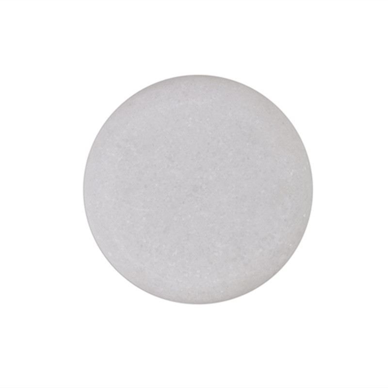 Picture of White Energy Stone Spa Marble Cold Compress Stone Massage Stone Essential Oil Stone Massage Stone Volcanic Hot Stone Physiotherapy