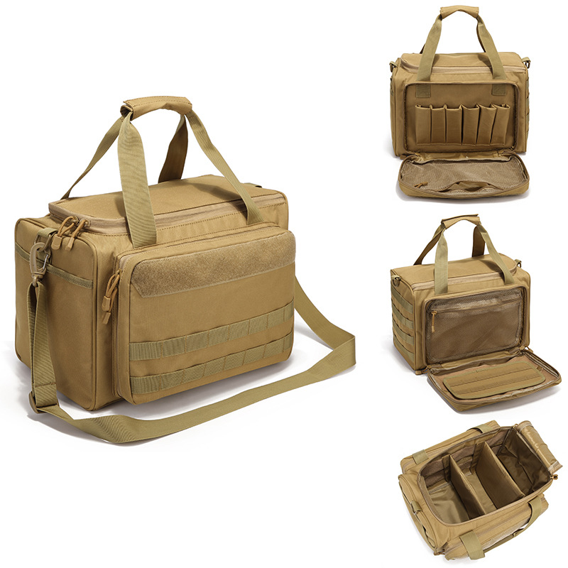 Multifunctional Tactical Outdoor Shoulder Bag Large Capacity Storage Handbag Oxford Cloth Waterproof Outdoor Crossbody Bag
