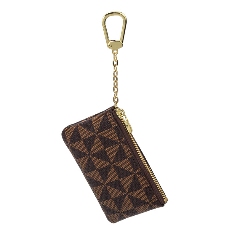 Picture of Foreign Trade 2025 European and American Classic Fashion Printed Clutch Bag Versatile Card Coin Purse Women's Mini Zipper Small Bag