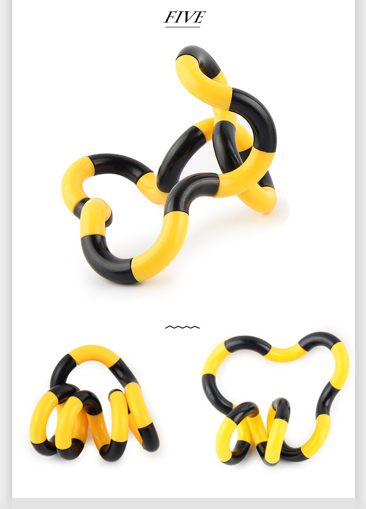 Picture of Adult Venting and Decompression Toy Set Toy Variety of Twisting Rope Decompression Chain Twisting Circle Winding Toy