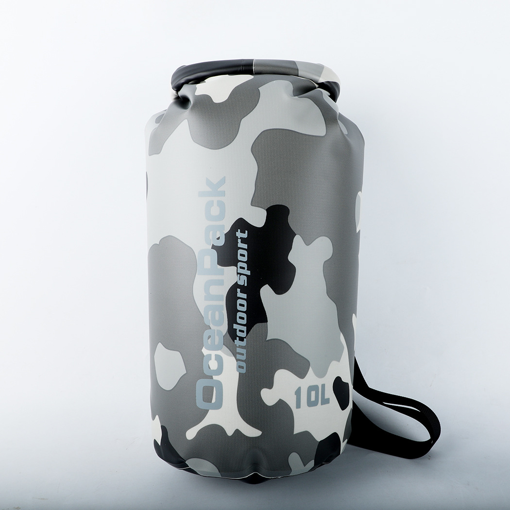 Picture of high quality Camouflage Drift Waterproof Bag Single Shoulder Dry Bag Outdoor Waterproof Bag Amazon Hot Selling Drift Bag