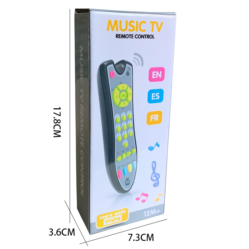 Picture of Children's simulation button remote control baby multi-functional early education soothing toys cross-border Southeast Asian toys