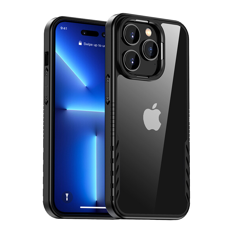 Picture of Apple 14 Mobile Phone Case New Transparent iphone14promax Protective Case Anti-drop Case 14 in stock Private Mold