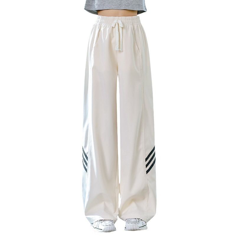 Picture of Girls' Wide-leg Pants Summer Sports Pants Children's Ice Silk Quick-drying Straight-leg Pants Big Children's Thin Student Casual Wear Pants