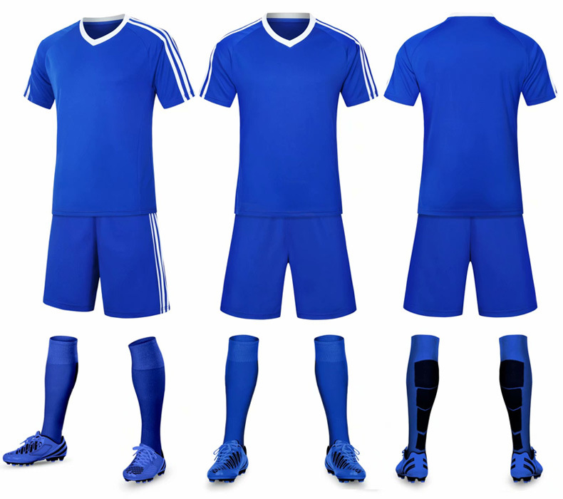 Picture of New Football Clothes Training Clothes suit Men's and Women's Short-sleeved Summer Adult Children's Game Team Clothes Football Clothes Fixed Printing