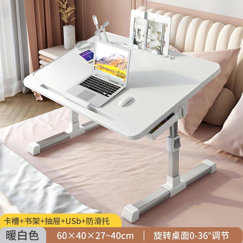 Picture of Foldable Lifting Bed Small Table Home Study Desk Bedroom Computer Office Bay Window Dormitory Student Small Table