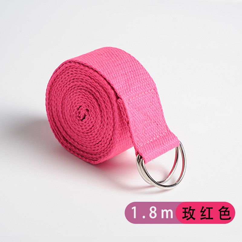 Picture of Wholesale Yoga Stretch Belt 1.8m Polyester Cotton Extended Beginners Stretch Stretch Yoga Auxiliary Supplies
