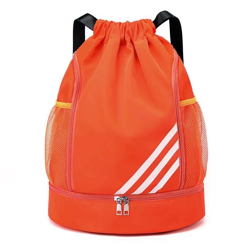 Picture of 2024 New Drawstring Pocket Backpack Outdoor Training Basketball Bag Large Capacity Travel Fitness Bag Backpack