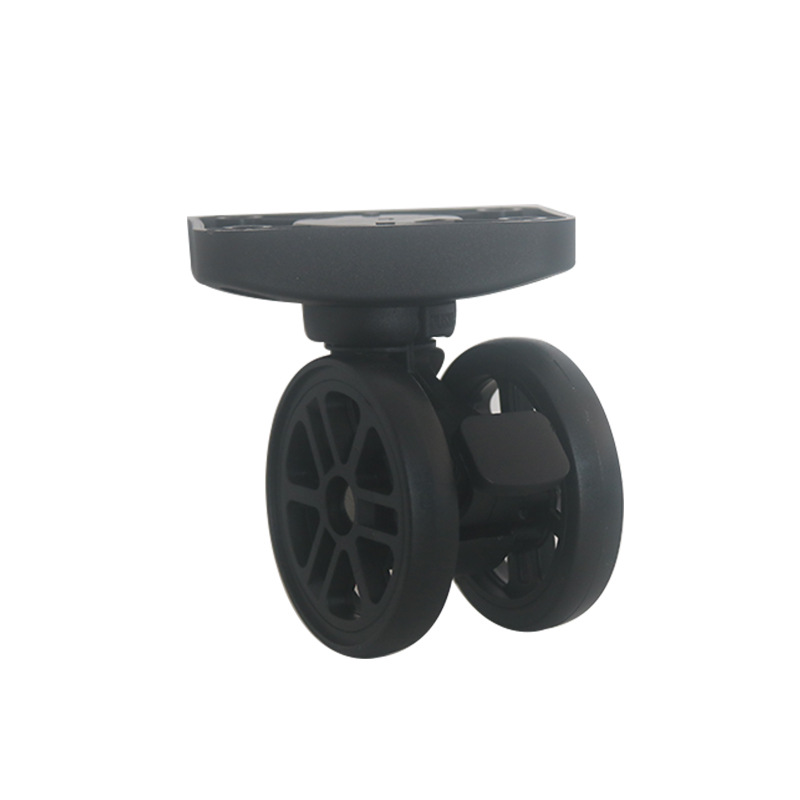 Picture of Factory Direct Sales Suitcase Casters with Brake Casters Detachable Casters Trolley Case Wheels Luggage Accessories