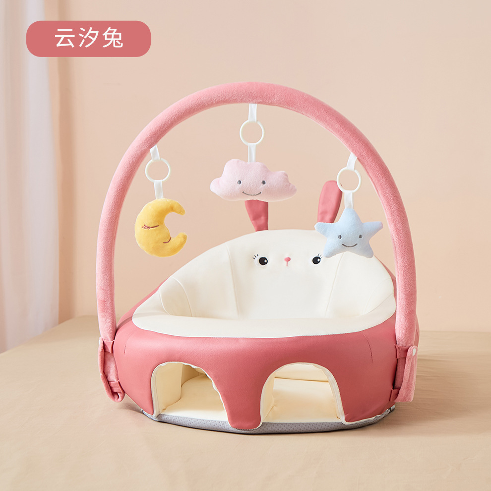 Picture of Baby Learning Chair Waterproof Technology Cloth Sitting Artifact Toy Rack Small Sofa Multifunctional Baby Seat Anti-rollover