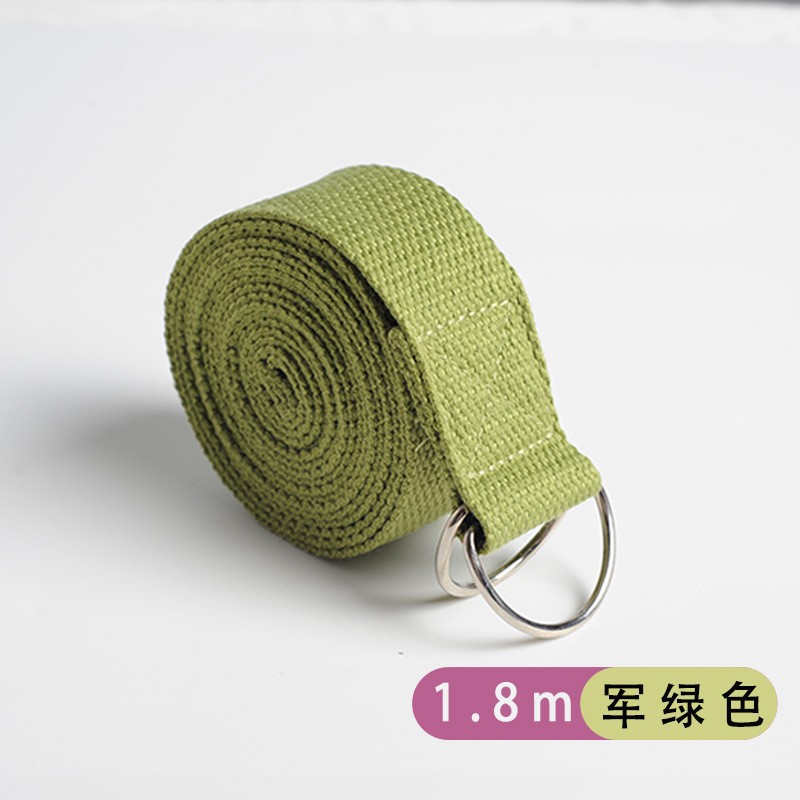 Picture of Wholesale Yoga Stretch Belt 1.8m Polyester Cotton Extended Beginners Stretch Stretch Yoga Auxiliary Supplies