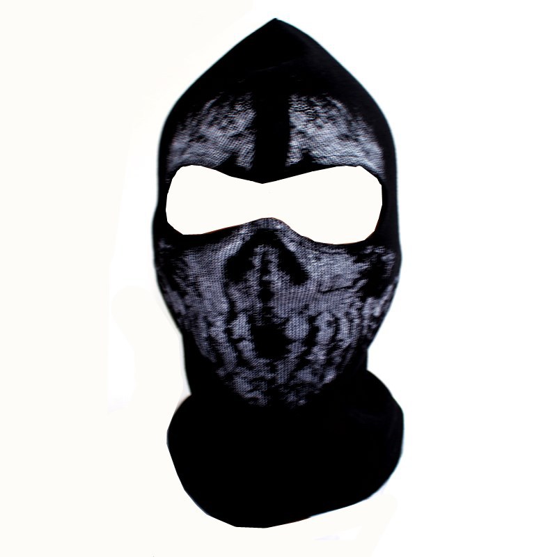 Picture of Deadpool white red hot sale ebay AliExpress Call of Duty Amazon death pure cotton mask