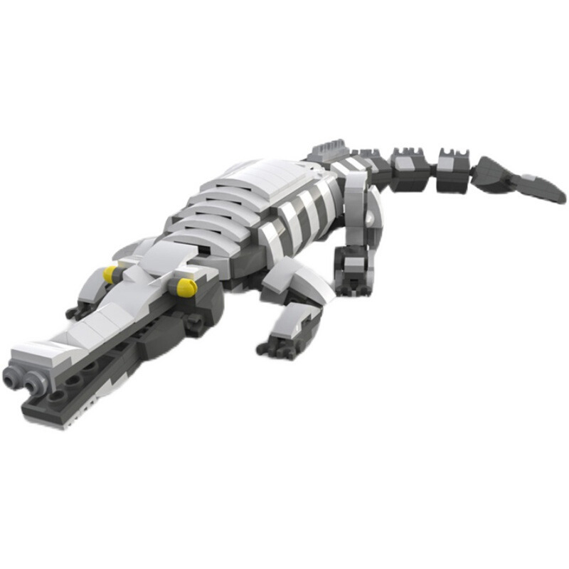 Picture of MOC Blocks Compatible Lego Set Mecha Small Crocodile Small Particles Puzzle Toy Gift