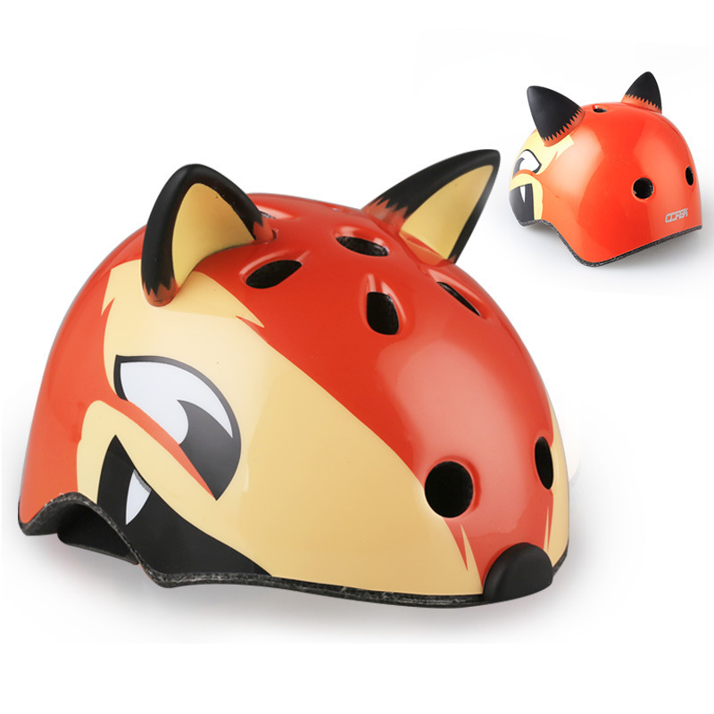 Picture of Corsa Kidsren's Helmet Outdoor Cycling Helmet Roller Skating Helmet Skateboard Protective Gear Cute Dinosaur Animal