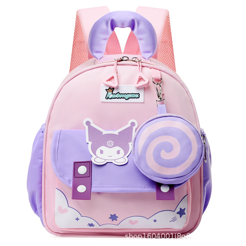 Picture of New Kindergarten Schoolbag Girl Cute Children Backpack 2-3-4 Years Old Baby Cartoon Children Backpack Wholesale