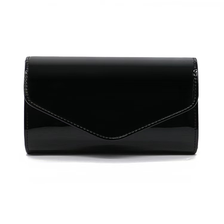 Picture of Henglida Factory Straight Arch Summer European and American Cross-border E-Commerce Patent Leather Dinner Bag Bride Bag Fashion Ladies Clutch Bag
