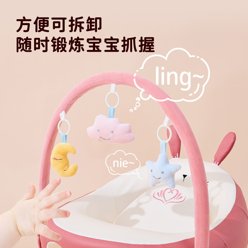 Picture of Baby Learning Chair Waterproof Technology Cloth Sitting Artifact Toy Rack Small Sofa Multifunctional Baby Seat Anti-rollover