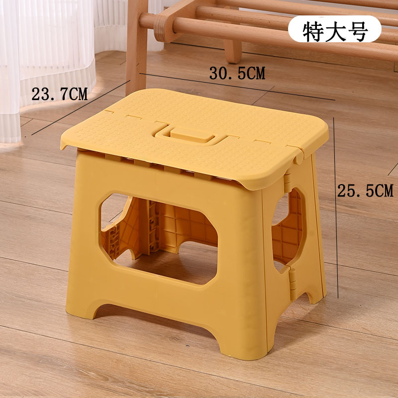 Picture of New Internet Celebrity 2023 Modern Casual Outdoor Portable Wholesale Plastic Mazar Bench Small Stool Folding Stool