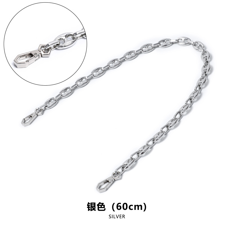 Picture of SP-86 Suitable Cocoa CHI Bag French Stick Bag Pig Nose Thick Chain Vintage Decorative Underarm Women's Bag with Hardware Accessories