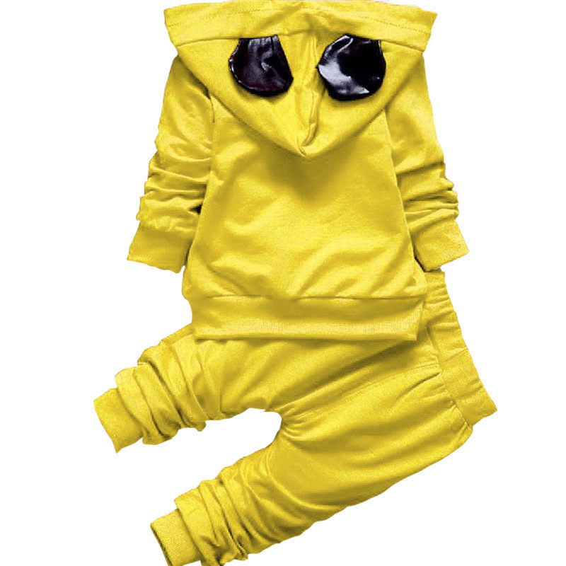 Picture of Korean version of the Spring and Autumn new men's and women's leisure sports version of the long sleeve suit foreign trade children's baby clothing a generation of hair