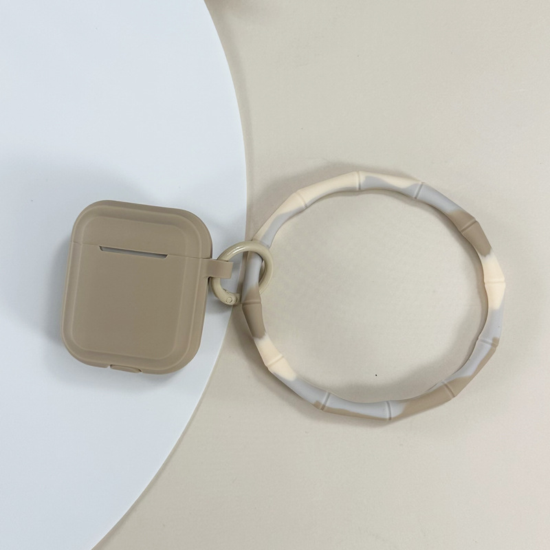 Picture of Suitable for Silicone Simple Airpods4 Protective Case Soft Shell Airpods2 Generation Protective Case Headphone Protective Case