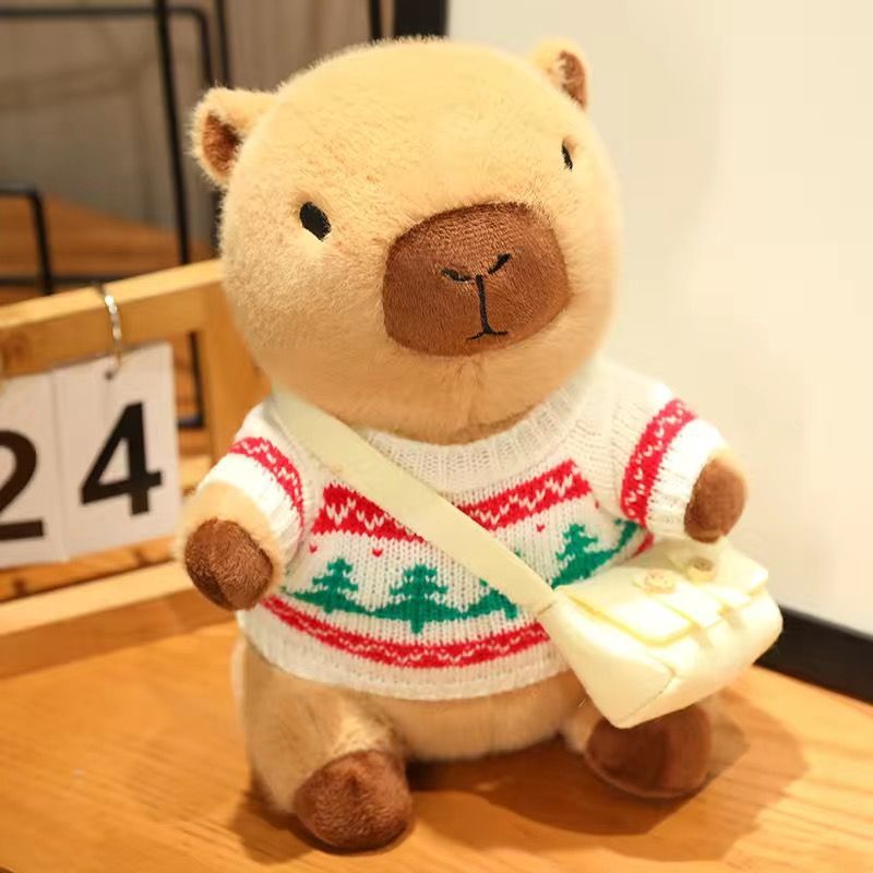 Picture of Kapibei's Popular Bala Doll Plush Toy Clothes Capybara Internet Celebrity Cute Doll Rag Doll Gift