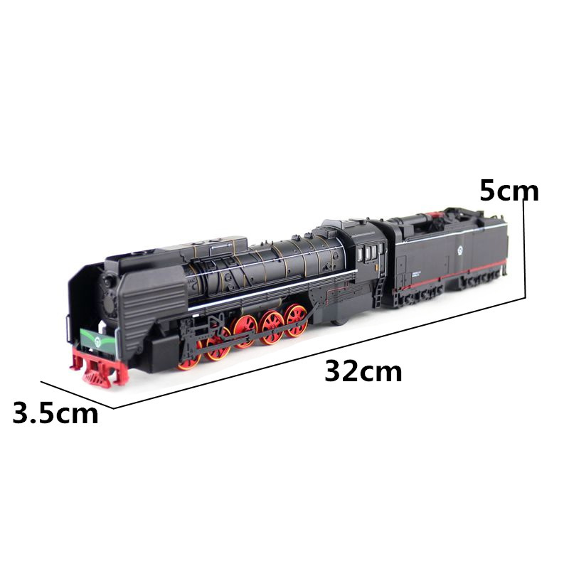 Picture of Shenghui children's toy alloy Model 1:87 classic forward 2 type 0001 steam locomotive sound and light back Force