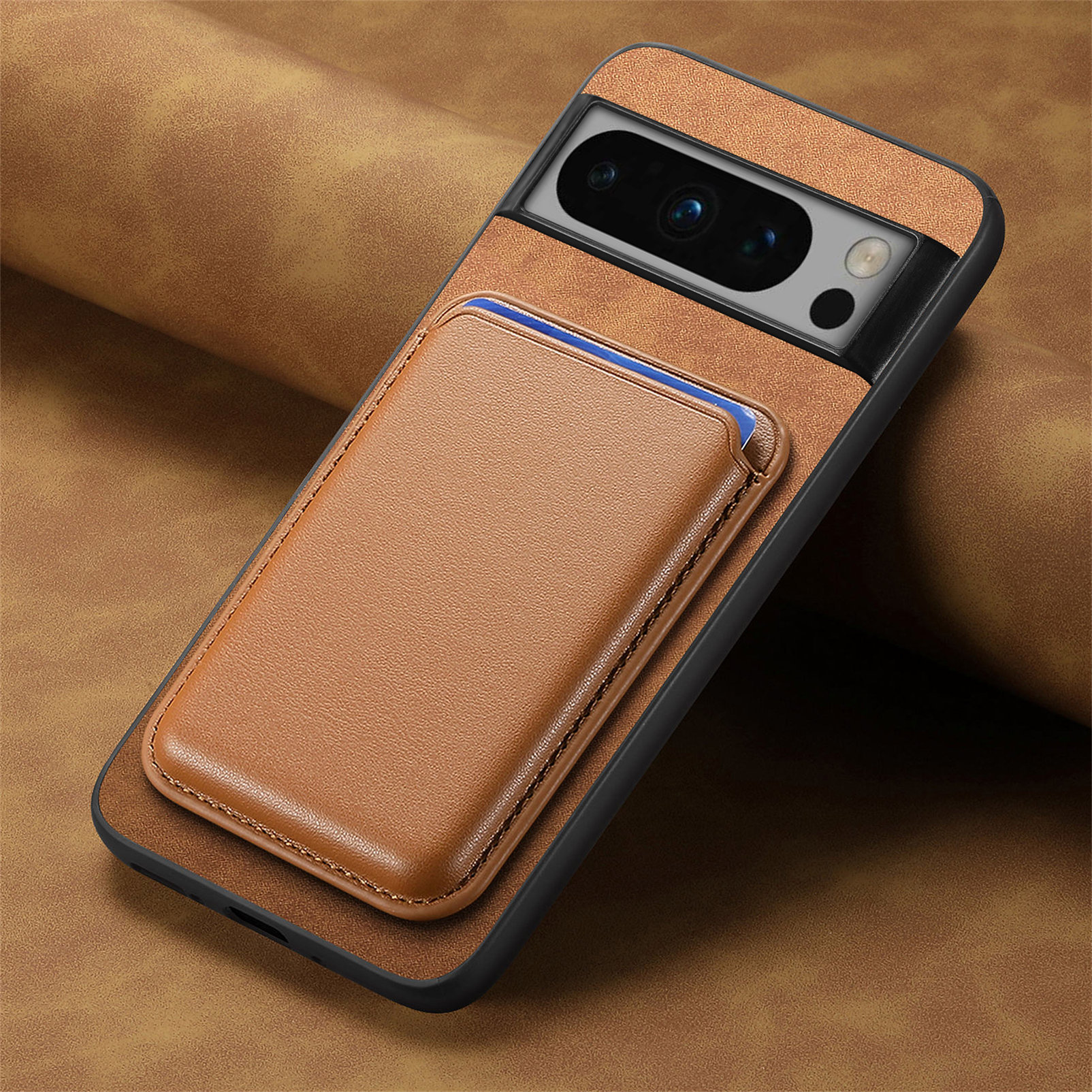 Picture of Cross-Border Applicable Google Pixel9A Mobile Phone Case Magnetic Separation Card Holder Google Pixel10Pro Protective Cover