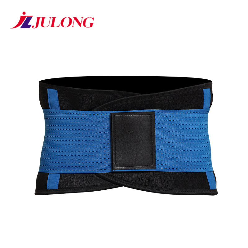 Picture of Summer breathable protective belt cross-border blue protective belt waist plate sports steel plate support adjustable protective belt